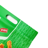 Personalizados las bolsas de empaque exterior con una bolsa de la capa de orificio de mango compuesto cuádruple
