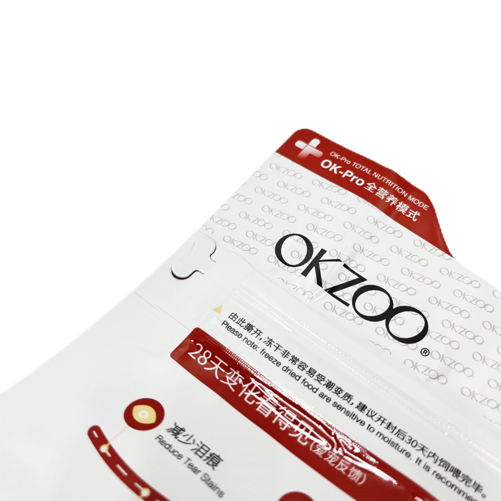 Bolsa sellada con estampado personalizado, 1kg, 5kg, fácil de rasgar, para alimentos, gatos, perros, pájaros, alimentos para mascotas, bolsa con sello de ocho lados 