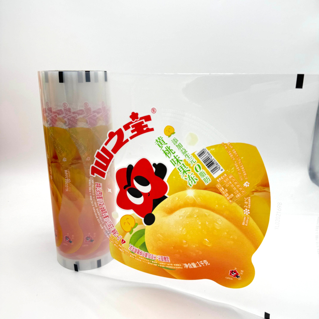 Película de copa de copa personalizada Rollo de sellado de plástico PP Film para taza de plástico