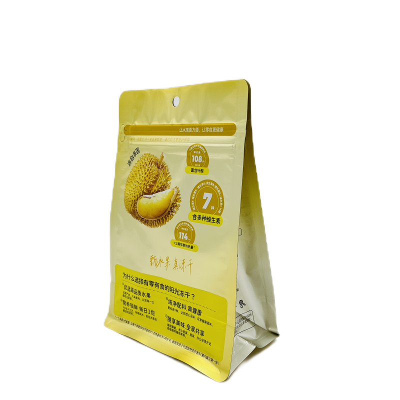 Embalaje flexible con cremallera con cremallera bolsas de fondo plano de fondo ziplock