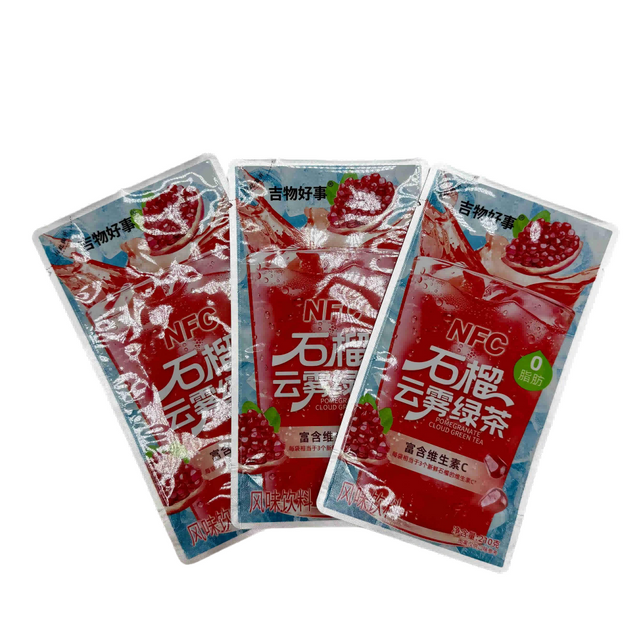 Bolsa de bebidas de jugo con logotipo personalizado Desgign Aluminio Foil Food Grade Plasitc Pouch